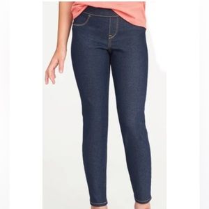 NWT Girls size XXL 16 Plus Old Navy Pull On Skinny Blue Jeans built in tough